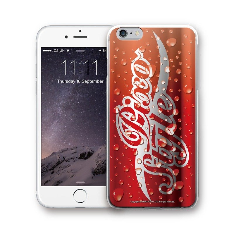 AppleWork iPhone 6 / 6S / 7/8 original design case - Coke PSIP-205 - Phone Cases - Plastic Red