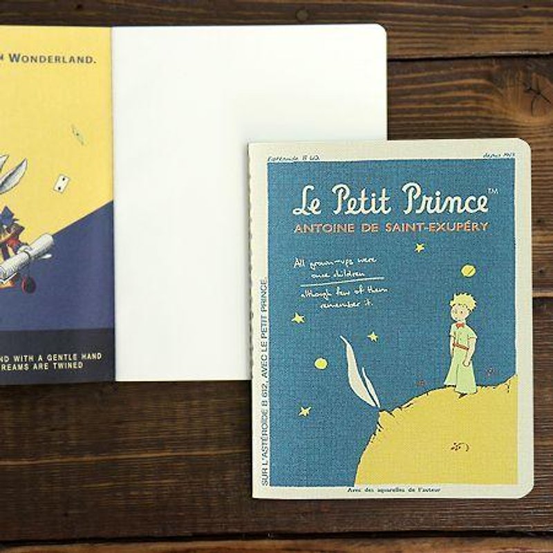Dessin x 7321 Design-VG Little Prince Blank Notebook S-B612 Planet, 7321-07295 - สมุดบันทึก/สมุดปฏิทิน - กระดาษ หลากหลายสี