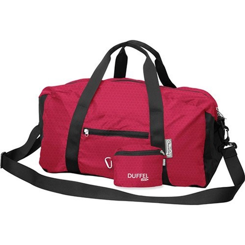 美國 ChicoBag Duffel 甦活旅行包- 櫻桃紅 - 側背包/斜孭袋 - 其他材質 紅色