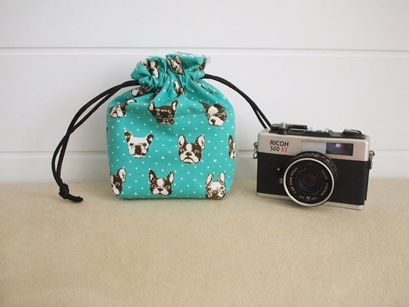 hairmo. Bulldog beam port bridge camera bag - Green + (class monocular / Polaroid) - กระเป๋ากล้อง - วัสดุอื่นๆ สีเขียว