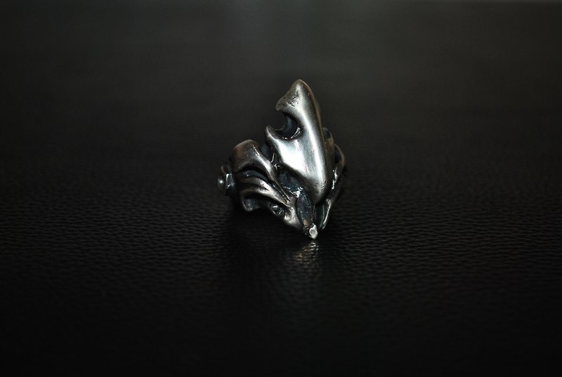 Alarein/Handmade Silver/Knight Series/Ring/Geno - General Rings - Sterling Silver Silver