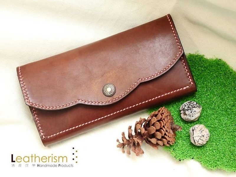 Leatherism 手縫牛皮銀包/長身銀包/女裝銀包系列 ＊免運費＊ - Wallets - Genuine Leather 