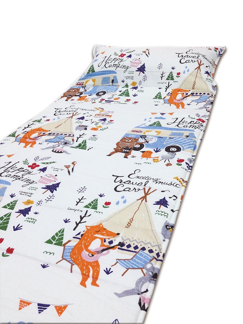 Children sleeping pad - a small fox love camping - Other - Other Materials 