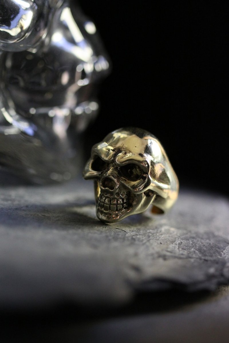 The Human Skull Ring by Defy. - 戒指 - 其他金屬 