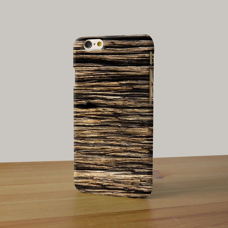 Brown Wood Cherry wood 23 3D Full Wrap Phone Case, available for  iPhone 7, iPhone 7 Plus, iPhone 6s, iPhone 6s Plus, iPhone 5/5s, iPhone 5c, iPhone 4/4s, Samsung Galaxy S7, S7 Edge, S6 Edge Plus, S6, S6 Edge, S5 S4 S3  Samsung Galaxy Note 5, Note 4, N3 N2 - เคส/ซองมือถือ - พลาสติก 