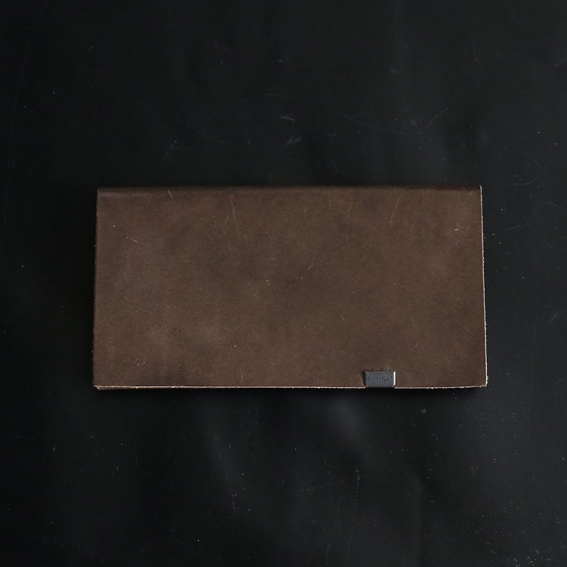 Made by Shosa Long Clip-Calfskin/Brown - Wallets - Genuine Leather 