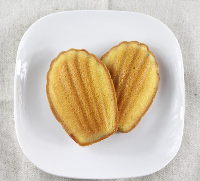 Madeleine Shell Cake-Banana/Honey Lemon/Orange - เค้กและของหวาน - อาหารสด สีเหลือง
