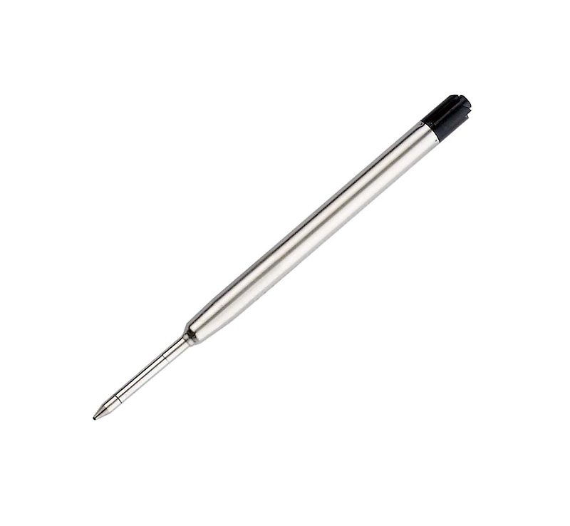 【IWI】メタルパーカー ボールペン リフィル 1.0mm #1 支持装 # 2色展開 - 油性・ゲルインクボールペン - その他の素材 ブラック