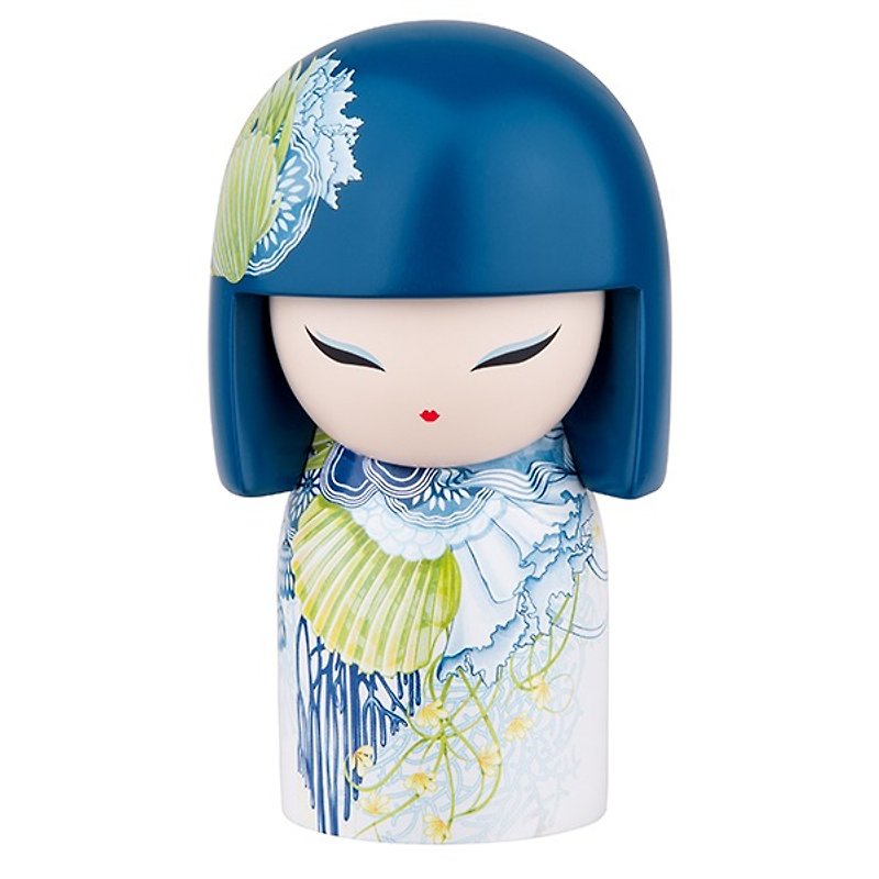 Kimmidoll and blessing doll Natsumi/L - ของวางตกแต่ง - วัสดุอื่นๆ สีน้ำเงิน