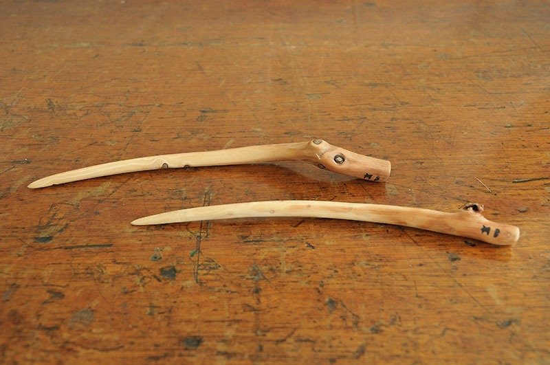 Carpentry. Cypress. Bob III (below). - Hair Accessories - Wood 
