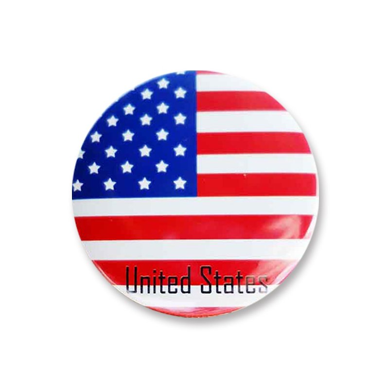 Magnet Opener-[World Flag Series] - USA - Magnets - Other Metals White