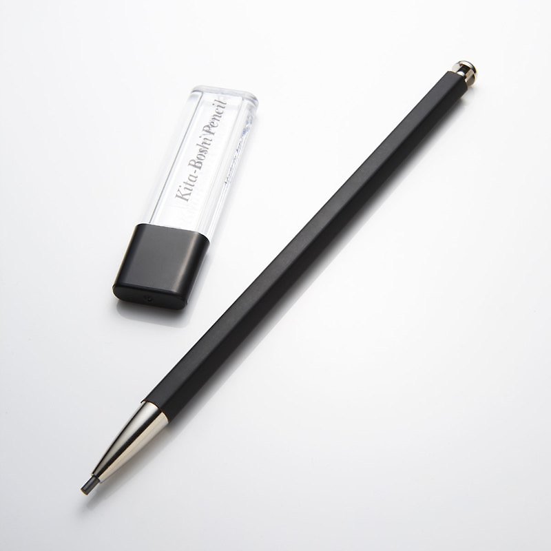 日本の北極星の鉛筆～色黒（ブラックペン本体＋ブラックペン芯削り） - その他のペン - 木製 ブラック