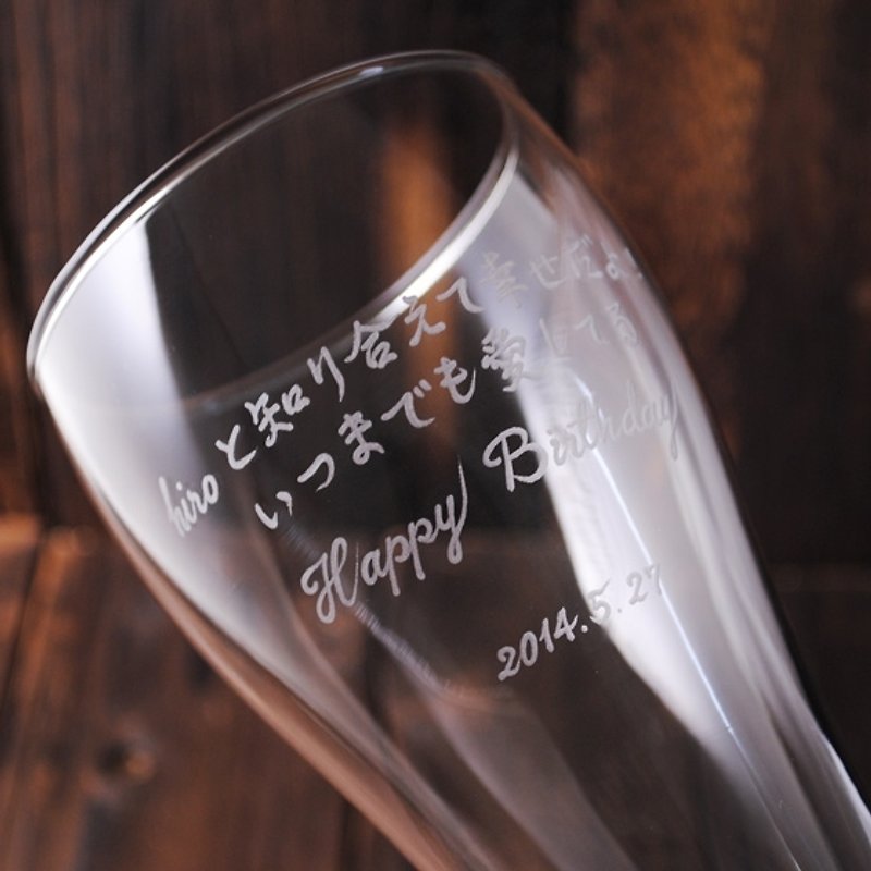 545cc【MSA]居酒屋は日本の友人にカスタマイズされたビールジョッキビールジョッキ日本語祝福を定義する最もユニークな誕生日の贈り物をカスタマイズ - その他 - ガラス 