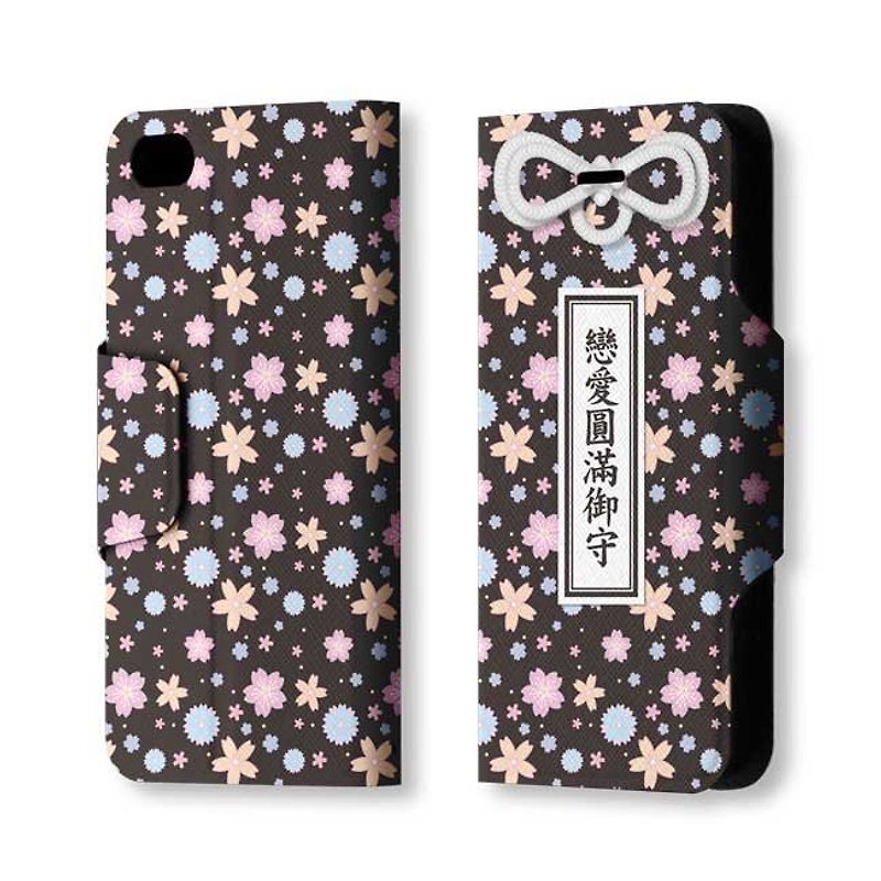 AppleWrok iPhone 5 / 5S clamshell protective holster cherry Yu Shou PSIB5-034 - เคส/ซองมือถือ - หนังแท้ สีดำ