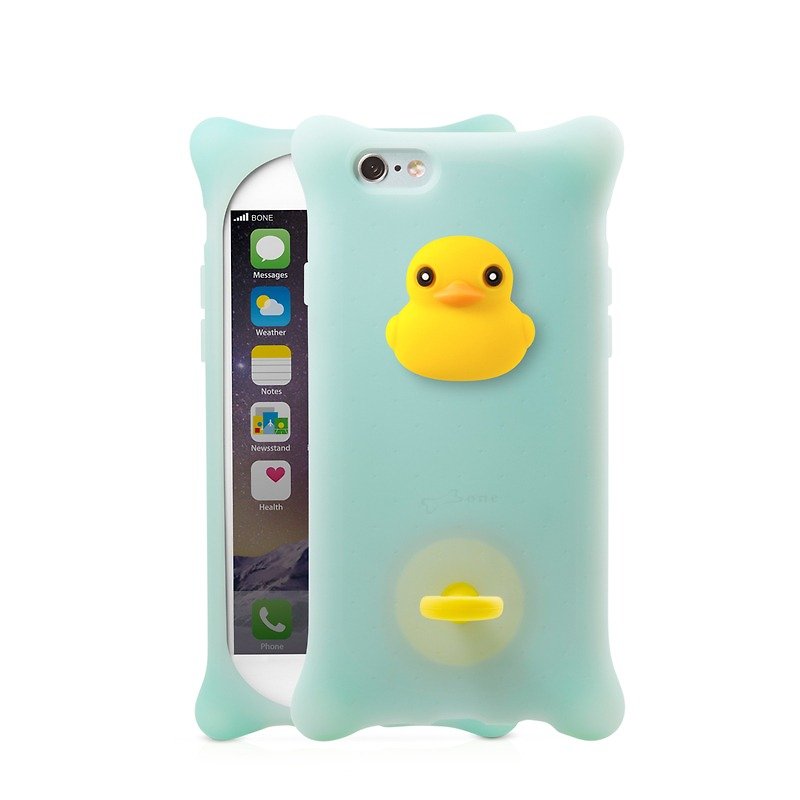 Bone iPhone 6 / 6S Bubble Sleeve - Ducks - Phone Cases - Silicone Blue