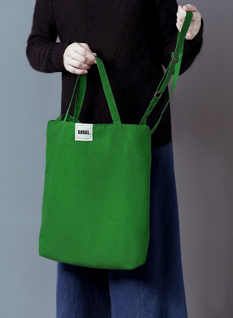 No Indian element adjustable strap three canvas bag / shoulder / portable / oblique / green - Messenger Bags & Sling Bags - Other Materials Green