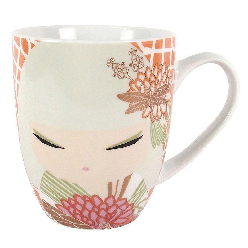 Mug-Kazumi Unlimited Passion [Kimmidoll Cup-Mug - แก้วมัค/แก้วกาแฟ - ดินเผา สีส้ม