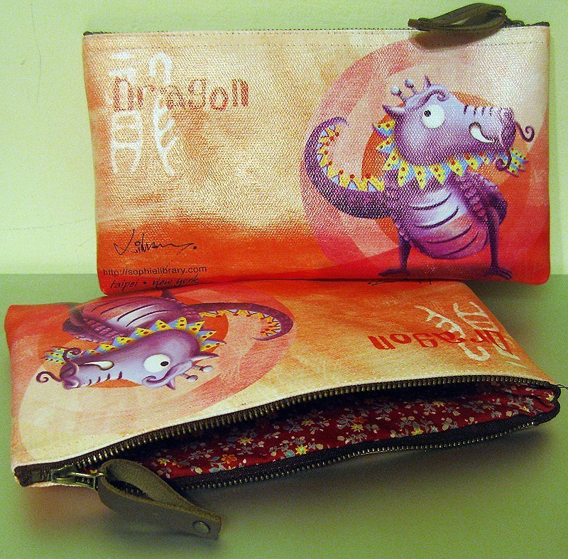 year of dragon-limited edition pencil case - กล่องดินสอ/ถุงดินสอ - วัสดุกันนำ้ 