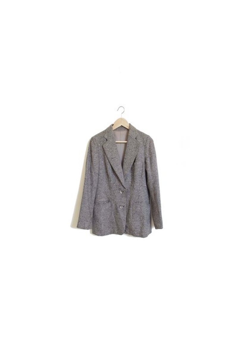 【Wahr】質灰外套 - 女大衣/外套 - 其他材質 多色