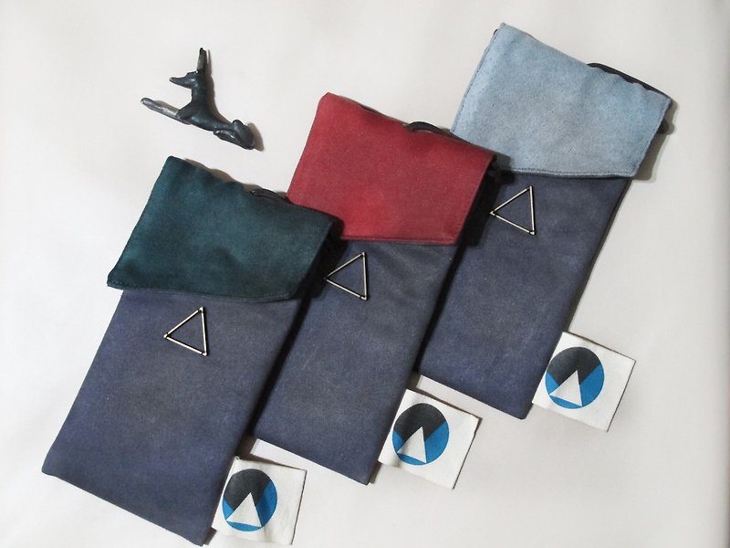 ▲ trigonometry suede mobile phone sets Geometric suede mobile phone sets / joint brand creation - Other - Other Materials 