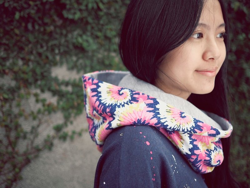 Nautilus < once upon a time* hat scarf> - Scarves - Cotton & Hemp Multicolor
