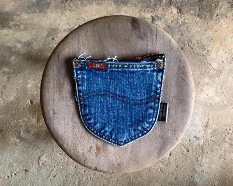 ►Pocket Design-每款都是限量，獨一無二牛仔口袋包-四次元小口袋五號 - 錢包/皮夾/長短夾 - 其他材質 