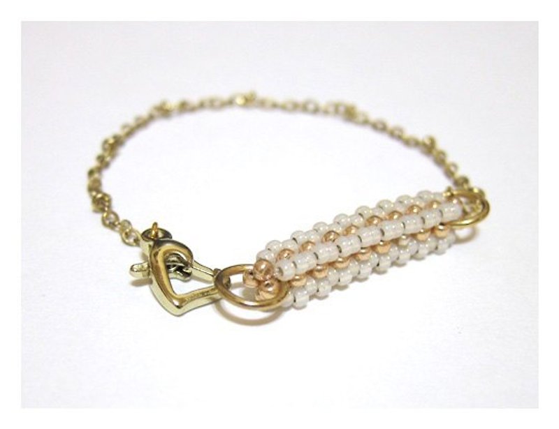 Heart Bracelet - Bracelets - Other Materials Gold
