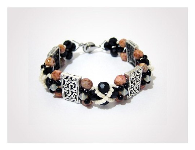 Baroque court - Bracelets - Other Materials Gray