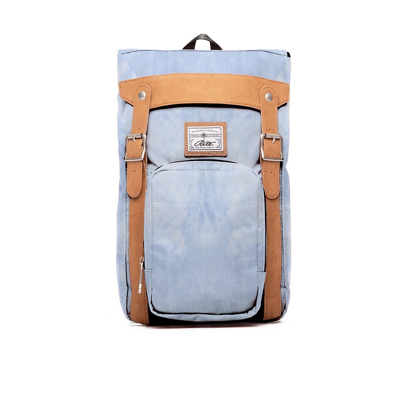 RITE | Brat Pack - denim (light) | after the original removable backpack - กระเป๋าเป้สะพายหลัง - วัสดุอื่นๆ สีน้ำเงิน