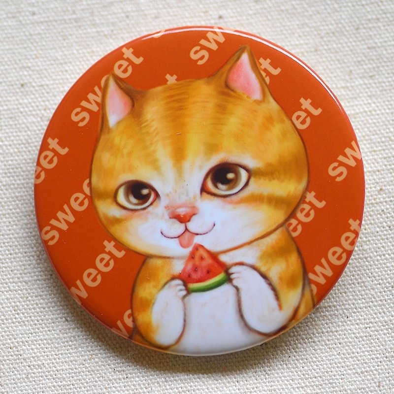 Cats Story / badge - Other - Other Materials Orange