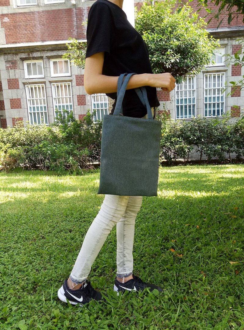 Come and go outing tote bag - Handbags & Totes - Other Materials Blue