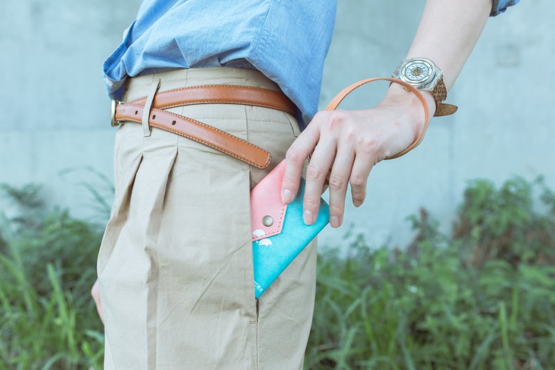 MUMU Wood purse (no identification card box), revealed the secret of polar bears - ที่ใส่บัตรคล้องคอ - วัสดุกันนำ้ 