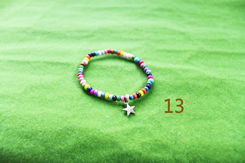 [CURLY CURLY]  豆豆手環/ 熱騰騰現做現賣區 - Bracelets - Other Materials Multicolor