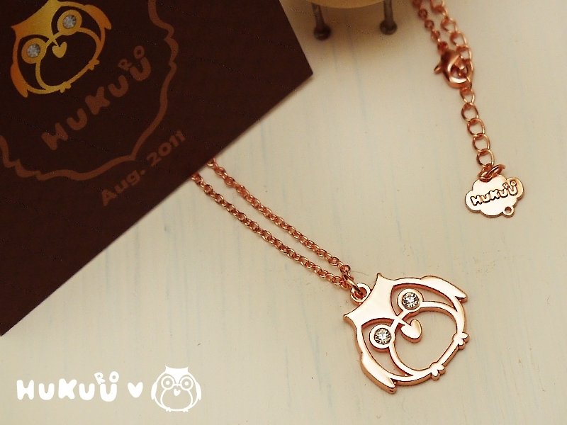 §HUKUROU§Accessories‧Miscellaneous §"Owl Guardian Series" Necklace-3 colors - สร้อยคอ - โลหะ 