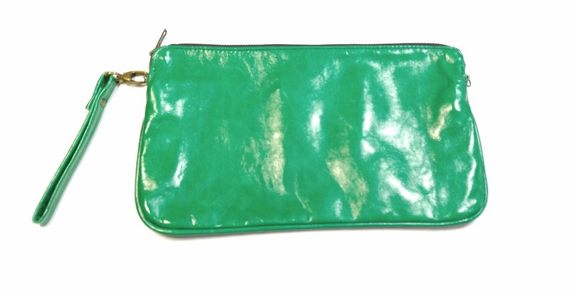 Italian leather YKK zipper handbag - กระเป๋าถือ - หนังแท้ 