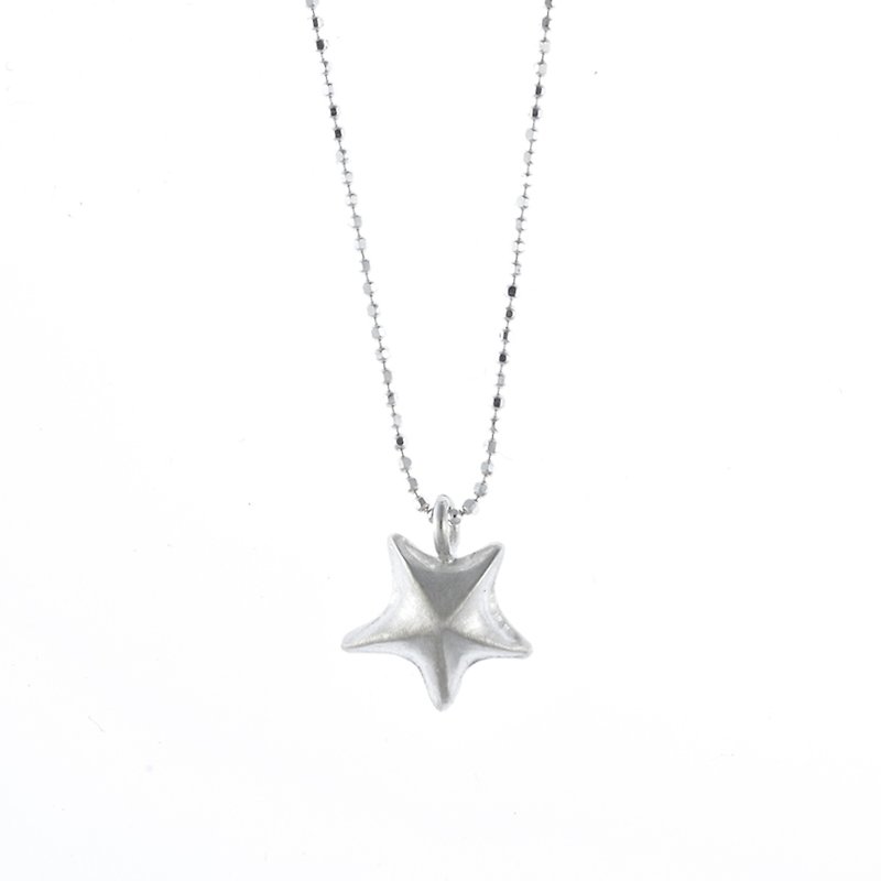 I-Shan13 Star Necklace Small - Necklaces - Sterling Silver Silver