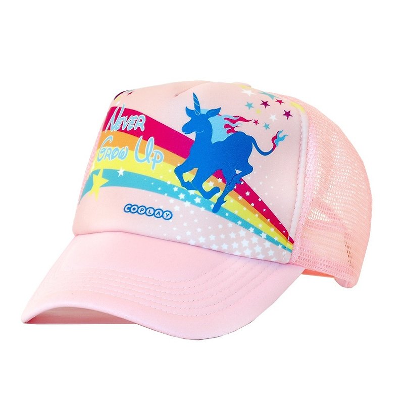 coplay cap-rainbow horse - Hats & Caps - Other Materials Pink