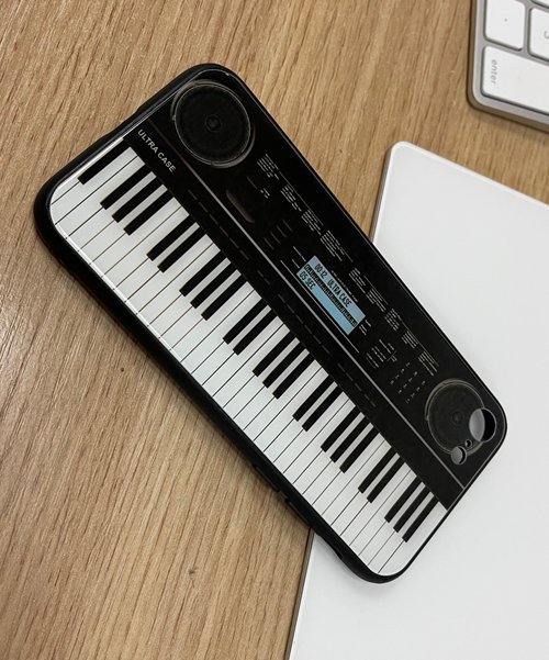 iPhone＆Samsung用の超音波デジタルキーボード電話ケース
