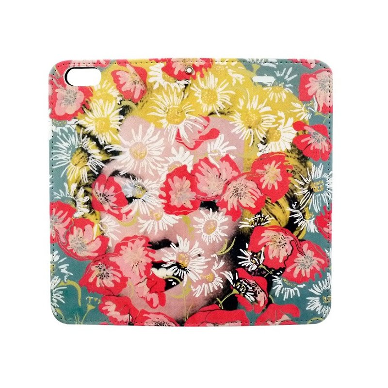 Reversal GO- Spring flowers in Monroe POP series [] - Mobile phone cases (magnetic / white) "iPhone / Samsung / HTC / LG / Sony / millet" - Phone Cases - Plastic Multicolor