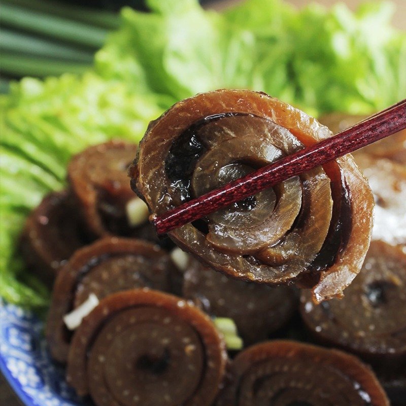 滷味界的鹹果凍 冰鎮瑪瑙豬皮捲 100克 滷味 料理包 送禮 - 水餃/滷味/熟食 - 新鮮食材 紅色