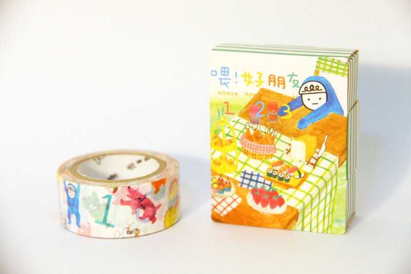 【TooL】圖珥生活/紙膠帶/喂！好朋友/喂．Wei / GTIN : 4713077970973 - 紙膠帶/和紙/PET - 紙 