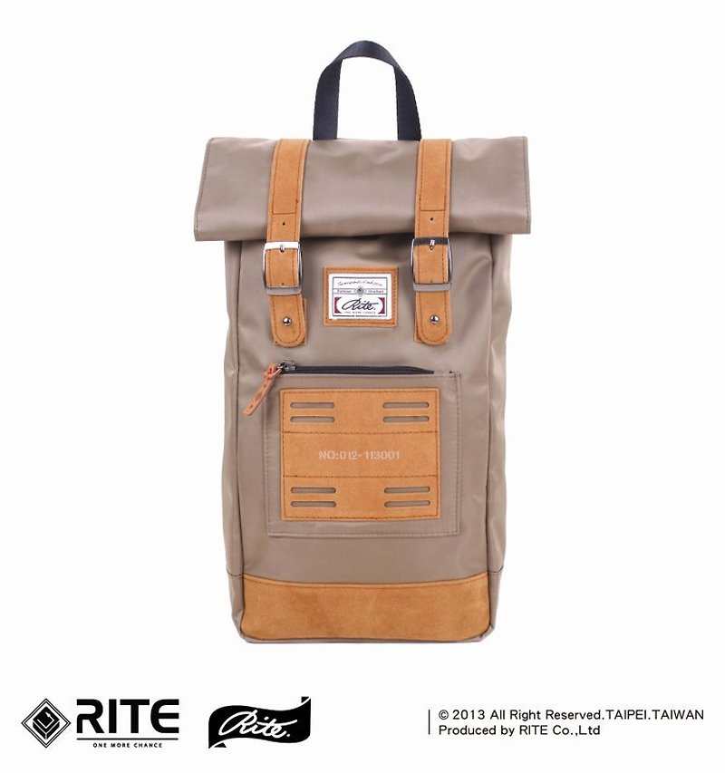 | 2013旗艦款野戰小背包｜尼龍卡其 - Messenger Bags & Sling Bags - Waterproof Material Khaki