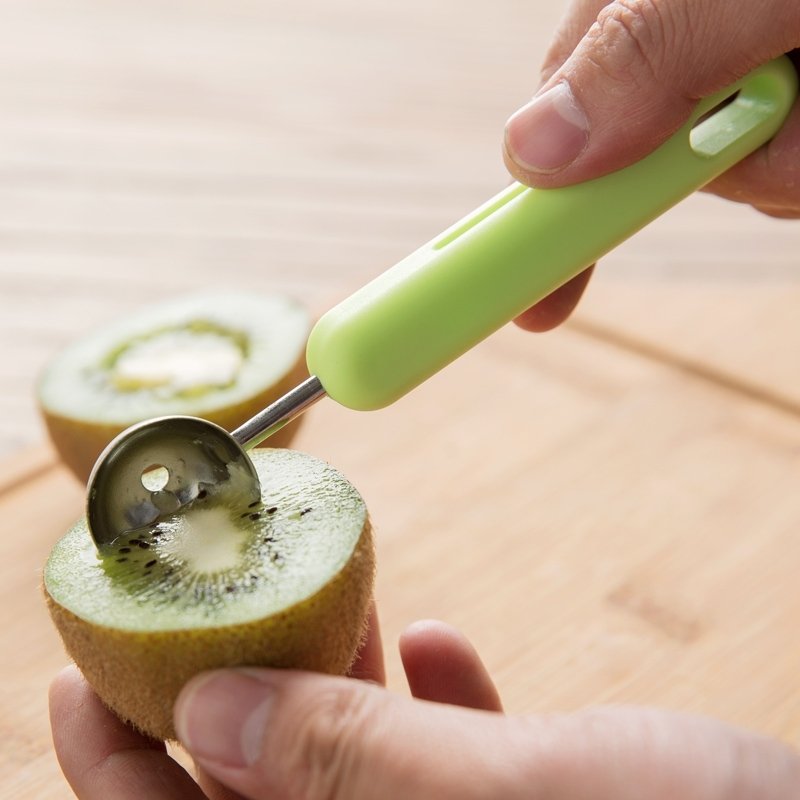 瑞典【GreeGreen】水果輕鬆挖刨瓤器-2件入(綠色)P002304 - 廚具 - 塑膠 綠色