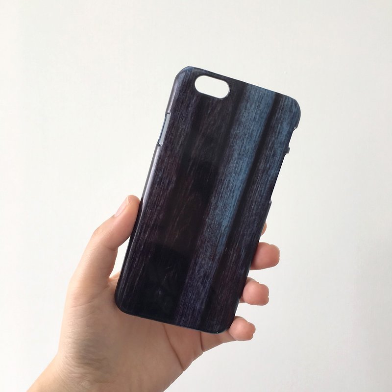 Print Wood Pattern Blue 3D Full Wrap Phone Case, available for  iPhone 7, iPhone 7 Plus, iPhone 6s, iPhone 6s Plus, iPhone 5/5s, iPhone 5c, iPhone 4/4s, Samsung Galaxy S7, S7 Edge, S6 Edge Plus, S6, S6 Edge, S5 S4 S3  Samsung Galaxy Note 5, Note 4, Note 3, - Phone Cases - Plastic 