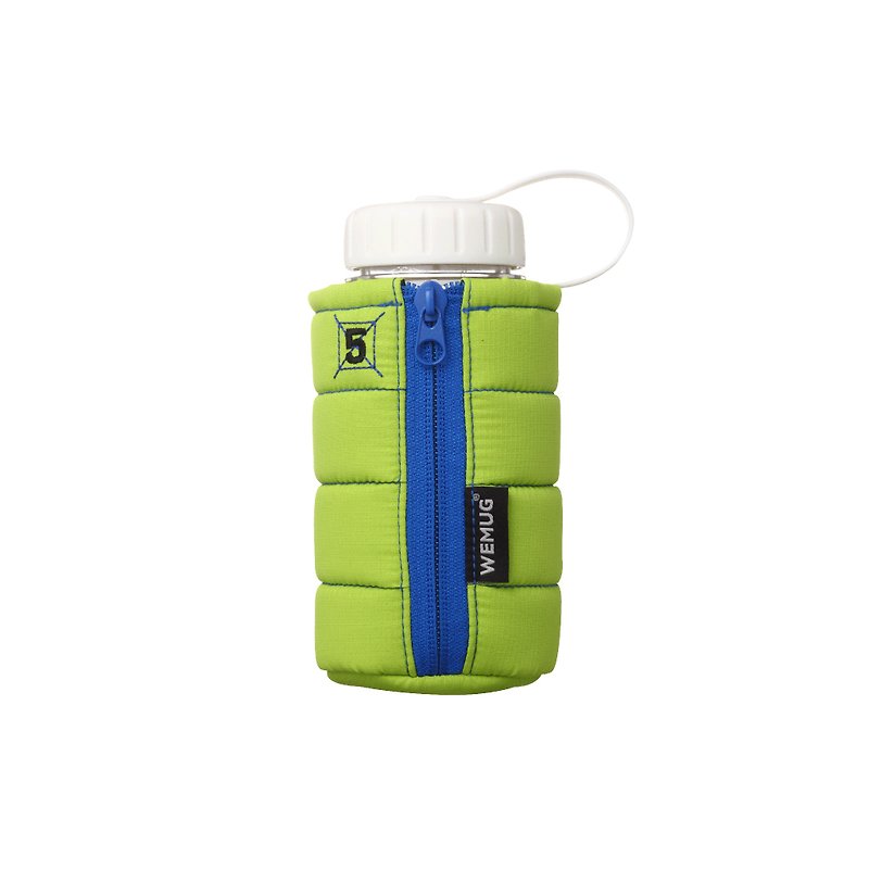 北歐風 禮物 防撞保護 隨身瓶 隨行杯 羽絨外套 J350- 青綠(套裝) - 水壺/水瓶 - 塑膠 綠色