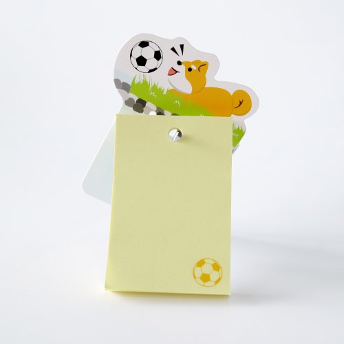 【OSHI】New Memo Hanger-Soccer Doggy