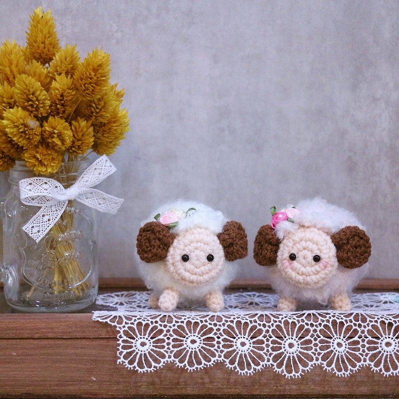 Lamb doll. Christmas gifts. birthday present - Stuffed Dolls & Figurines - Other Materials 
