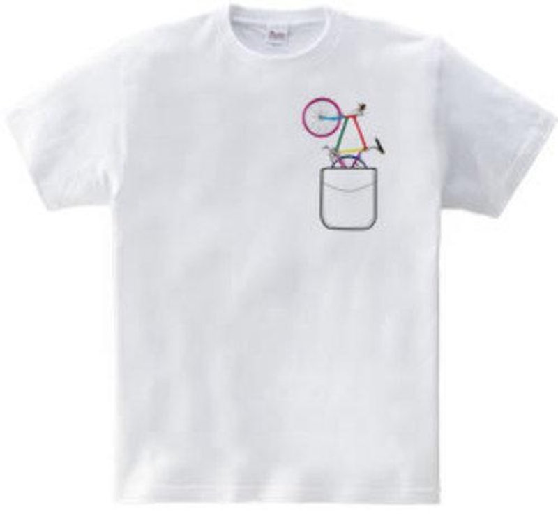 pocket bike (T-shirt 5.6oz) - Women's T-Shirts - Other Materials 