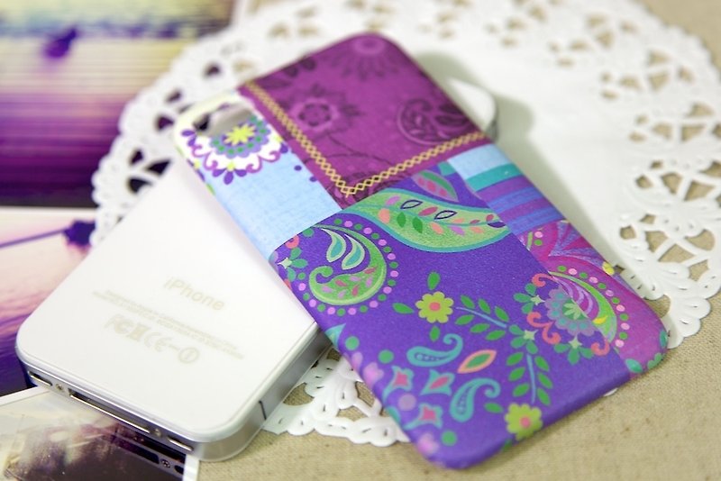 iPhone 4s Backpack：Purple Dream - Phone Cases - Waterproof Material Purple