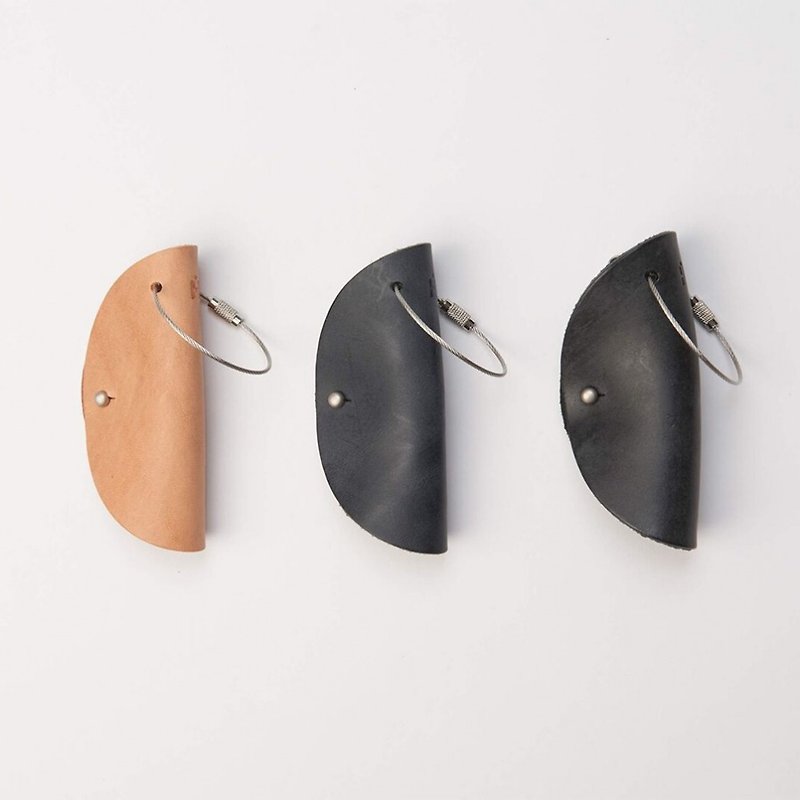Leather handmade key case | Hender Scheme - Keychains - Genuine Leather Gold